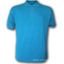 Plain Jersey Strick-Polo-Shirt